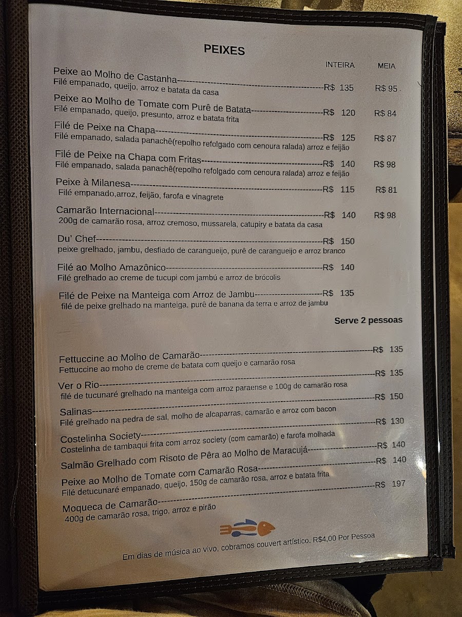 Menu Restaurante E Peixaria Ver O Rio-3