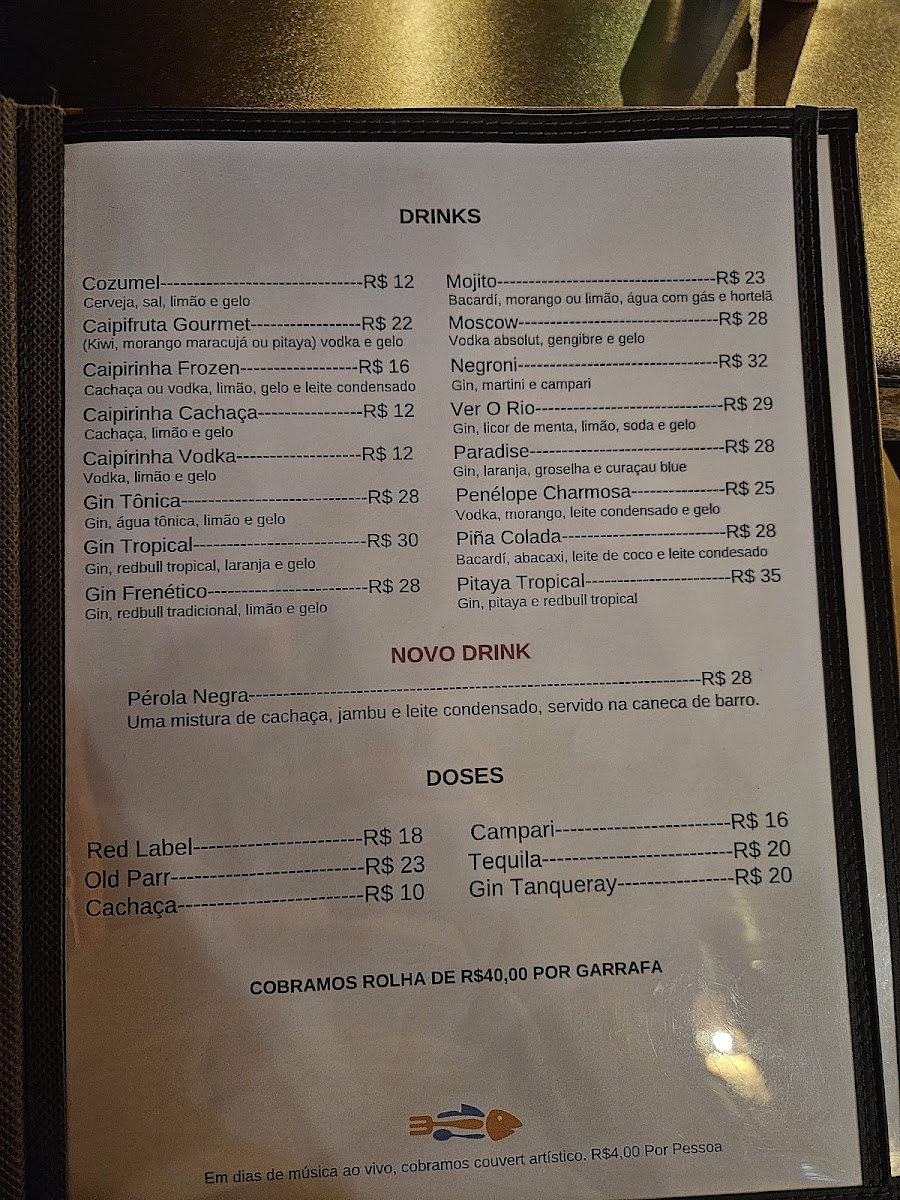 Menu Restaurante E Peixaria Ver O Rio-5